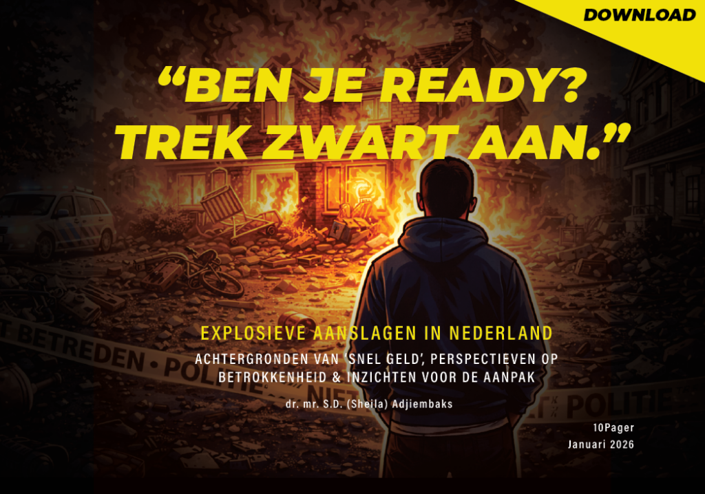 TenPager Ben je ready? Trek zwart aan. Over explosieve aanslagen in Nederland.